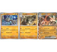 Golem ex 076/165 - Pokemon 151 - Double Rare - Evolution 3 Card Set - Graveler Geodude