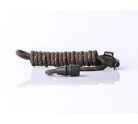 GOLEYGO dog leash rope, brown, reflective luminous, size S 1.4-2m, secure magnetic lock, in dapter pin, dog leash for small dogs up to 15kg, maximum load 100kg