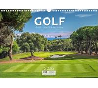 Golf 2026 Zitate Kalender - Golfkalender mit Zitaten: Traumhafte Plätze weltweit mit Golf Zitaten als Wandkalender