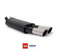 Golf 4 Cabriolet Sport Exhaust Muffler 2x76mm MS-DESIGN