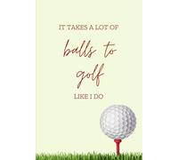 Golf A5 Notebook | Funny Quote