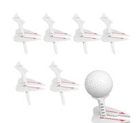 Golf Accessories - 6 Pieces Removable Training Aid with Scale - Golf Tees with High Stability for Men, Women, Teenagers, Children, Athletes, Golfers, Husband, Wife, Son, Daughter, Family, Butt