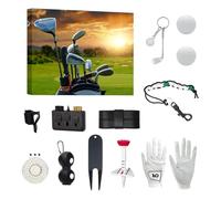 Golf Advent Calendar 2025, 24-Day Christmas Countdown with 12 Premium Tools and Accessories, Complete Golf Gift Set for Beginners, Friends, Family and Golf Enthusiasts