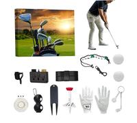 Golf Advent Calendar 2025 24 Days Golf Christmas Countdown Calendar Practical Tool Kit for Beginner and Golfer, Advent