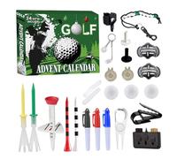 Golf Advent Calendar 2025, 24 Days Golf Christmas Countdown Calendar Practical Tool Kit for Beginner and Golfer Lover