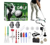 Golf Advent Calendar 2025 24 Days Surprise Golf Christmas Countdown Calendar Practical Tool Kit for Beginner and Golfer, Advent