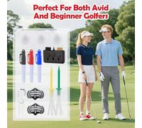 Golf Advent Calendar 2026-24 Days Of Premium Golf Balls, Tees & Accessories, Christmas Countdown Gift For Men, Dad & Husband, Luxury Golfing Keepsake For Home & Office