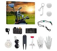 Golf Advent Calendars 2025 12 Days Christmas Countdown Calendar with Golf Accessories for Dad Husband Boys (A)