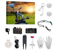 Golf advent calendars 2025 For Men Teen Boy, 24-Day Christmas Count-down Calendar Including Golf Balls Golf Keyring Ball-Marker Gloves Father Husband Boyfriend Featuring Golf Balls Tees Ball Markers