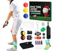 Golf Advent Toy 2025 - Daily Mini Golf Practice Kit, Collection of, Compact Sports, Fun Game | Essential Equipment for Teens, Teens, Teens, Teens