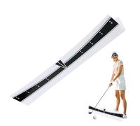 Golf Alignment Poles Golf Alignment Sticks Golf Swing Trainer Aid with Force for Aligning the Swing Golf Trainer Gift for Women