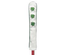 Golf Alignment Rod Cover - PU Leather Golf Club Cover | 35 x 5.5 cm, Durable PU + Plush Material | Protective Headcover for 2 Golf Clubs, Golf Accessories for Scratch Protection and
