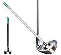 Golf Alignment Rods, 3 Length Adjustments - Golf Alignment Stick Corrector Lie Angle Tool, Golf Swing Training Aids Aiming Stick - Golf Club Face Aim, Visualize and Align Your Golf Shot (Green)