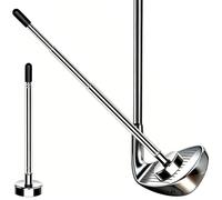 Golf Alignment Rods, 3 Length Adjustments - Golf Alignment Stick Corrector Lie Angle Tool, Golf Swing Training Aids Aiming Stick - Golf Club Face Aim, Visualize and Align Your Golf Shot (Black)