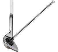 Golf Alignment Rods, 7 Length Adjustments - Golf Alignment Stick Corrector Lie Angle Tool, Golf Swing Training Aids Aiming Stick - Golf Club Face Aim, Visualize and Align Your Golf Shot (Black)