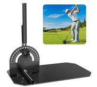 Golf Alignment Stick Holder with Holder Angle Plate,Professional Swing Trainer,Golf Swing Plane Trainer Aid for Aiming Putting Swing,Golf Teaching, Multi-Functional for All Levels of Golfer