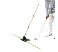 Golf Alignment Stick - Multi-functional Adjustable Swing Trainer | Clear Numerical Marking Golf Calibration Rod For Putting Improvement Indoor Outdoor Home Office Backyard Court