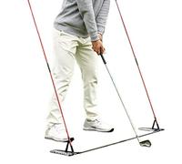 Golf Alignment Sticks - Golf Practice Equipment, Post Corrector with High-Visibility Precision Rods, Professional Putting Green Training Aid, Swing Path Instructor, Golfing Accessory for Men Women