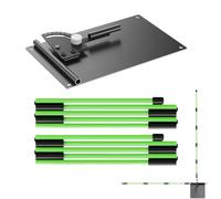 Golf Alignment Sticks Holder,Adjustable Foldable Corrector Equipment | Golf Swing Training Aid | For Adults Professionals Enthusiasts Beginners Amateurs Families