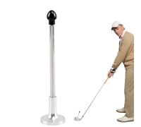Golf Alignment Sticks - Lie Angle Tool Aluminum Golf Alignment Stick Corrector | Length Adjustable Alignment Rod with Retractable Design, Training Aid