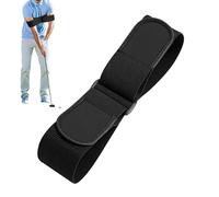 Golf Arm Band Swing Trainer | Golf Swing Aid,Adjustable Golfing Practice Arm Band,for Improving Consistency Building Muscle Memory Amateur Golfers Indoor Practice Users Driving Range Warm-Up
