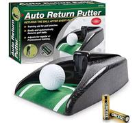 Golf automatic putting cup, practice hole putting with automatic ball return, suitable for beginners and advanced players to practice indoors and outdoors, DIY accessories, 2AA batteries, 1* golf ball