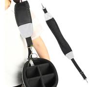 Golf Bag Buckles - Strap Gold Golf Porting Storage - Goif Non Slip Carry Strap | Adjustable Thick Cushion Shoulder STTRAP | Quick Release Bodysuit Replacement | Universal Fit