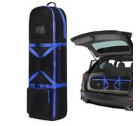 Golf Bag Carrying Case, Driver Protector with Wheels | Waterproof Foldable Golf Bag for Air Transportation, Outdoor Use, Training Course, Beach, Practical and