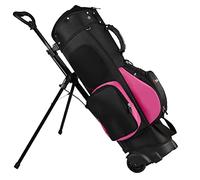 Golf Bag, Easy To Carry Golf Bag, Pulley Backpack, Light Weight, 7 Dividers, Golf Stand Bag for Driving Range (A)