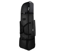 Golf Bag for Airplane & Travel | Heavy Duty Reinforced Cover for Air Transport with Wheels - Foldable Waterproof Suitcase for Family Friends Travellers