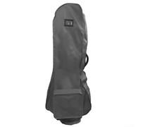 Golf Bag Rain Cover for Travel Use, Waterproof PVC Material with Double Zipper, Foldable and Easy to Carry, Protects Against Dirt and Water (Grey)