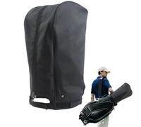 Golf Bag Rain Cover, Golf Bag Rain Hood With Fix Buckle Straps, Rains Hood Waterproof Golfs Bag-Rain Cover, Portable Glofs Carry Bags With Zipper Fit Most Tourbags Golfbags Carry Cart