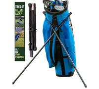 Golf Bag Stand Attachment Foldable Legs Only | Portable Attachment Legs Only Golf Stand | Lightweight Holder Stand for Mens Golf Bags Preventing Cart Bag Falls and Golf Club Damage