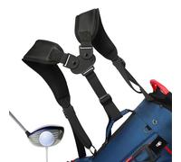 Golf Bag Strap, Portable Double Shoulder Replacement Backpack Straps, Golf Bags Accessories, Adjustable Waterproof Shoulder Strap, Comfortable Breathable Padded Bag Straps, for Sports Bags