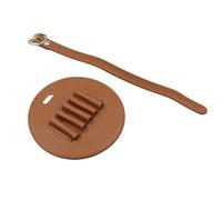 Golf Bag Tag - Tee Holder for 5 Slot | Golf Wood Tees Pouch | Attachable to Golf Bag | Perfect Golf Training Accessory and Easy Access Gift for Golfers Men Women and for the Golf Sport Lovers