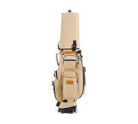 Golf Bag Women Man Traveling Course Accessories,Lightweight Organized Easy carry Space Saving,Sunday golf bag(Beige)