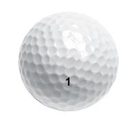 Golf Ball - 42.7mm Triple Layer Golf Ball | Sarin Synthetic Rubber, High Elastic Core, Professional Tournament Performance, Improved Speed, Better I Control