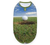 Golf Ball About to Fall Into The Cup Dog Shirt Pet Vest Clothes Cat Costume Jacket S
