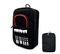 Golf Ball Bag - Golf Accessory Holder Multiple Pockets Golf Ball Bag Golf Tee Organiser Bag Improved Durability Golf Ball Bag with Front Tea Holder for Men Women