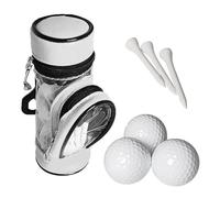 Golf Ball Bag, Golf Ball Bag - Golf Tea Bag | Lightweight Golf Ball Bag, Portable Golf Accessory Bag, Outdoor Sports Accessories for Tees, Divot, Ball Marker