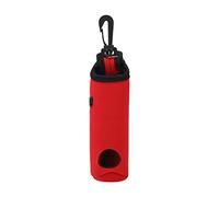 Golf Ball Bag Mini Small Portable Waterproof Durable Powerful Rotating Buckle Design Waist Bag Golf Accessories for Golf Lovers Black Red (Red)