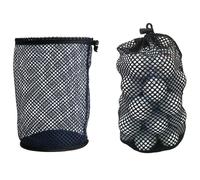 Golf Ball Bag Nylon Rope Golf Ball Net Bag Large Golf Ball Mesh Bag with Drawstring Cord Lock Closure for Golf Courses, Shcool, Fitness Clubs, Camping, Traveling