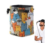Golf Ball Cash, Golf Value Bag - Accounting Store for Value Organizer from 12 - 18 Balls, Portable Multifunctional Adjustable Case for Markers, Courses, Practice, Gamm