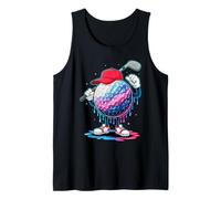 Golf Ball Character for Golfers Tank Top