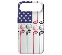 Golf Ball Club Golfer American Flag Cool Sports Lover Gifts Case for iPhone Air
