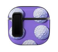 Golf Ball Cute Case PC Earbud Cases Protective Cover Compatible for AirPods 4