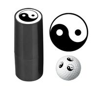 Golf Ball Finder Marker - Waterproof Quick Dry Stamp, Automatic Oiling Stamper | Pocket Sized Design Golfing Bag Portability, Perfect Golfer Present Birthday Christmas for Personalized Symbol