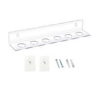 Golf Ball Floating Shelf, Acrylic Golf Ball Display, Clear Floating Shelf, Golf Ball Stand, Golf Shelf, Home Decor for Golfers, Floating Display Shelf, Bedroom Golf Decor