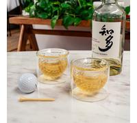 Golf Ball Glasses Set of 2