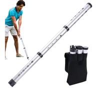 Golf Ball Grabber, Pieromosis Aluminum Picker Top Tube Pickup Tool - Portable Golf Balls Shagger Grabber Golf Ball Tube for Women Men